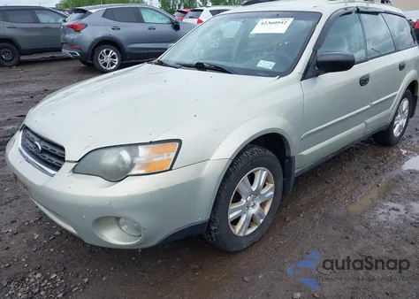 2005 Subaru Outback 2.5I из США, поврежденный, VIN 4S4BP61C857383891